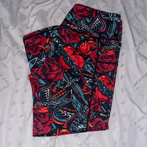 Constantly Varied Gear Pants - CVG Vintage Tattoo Capri